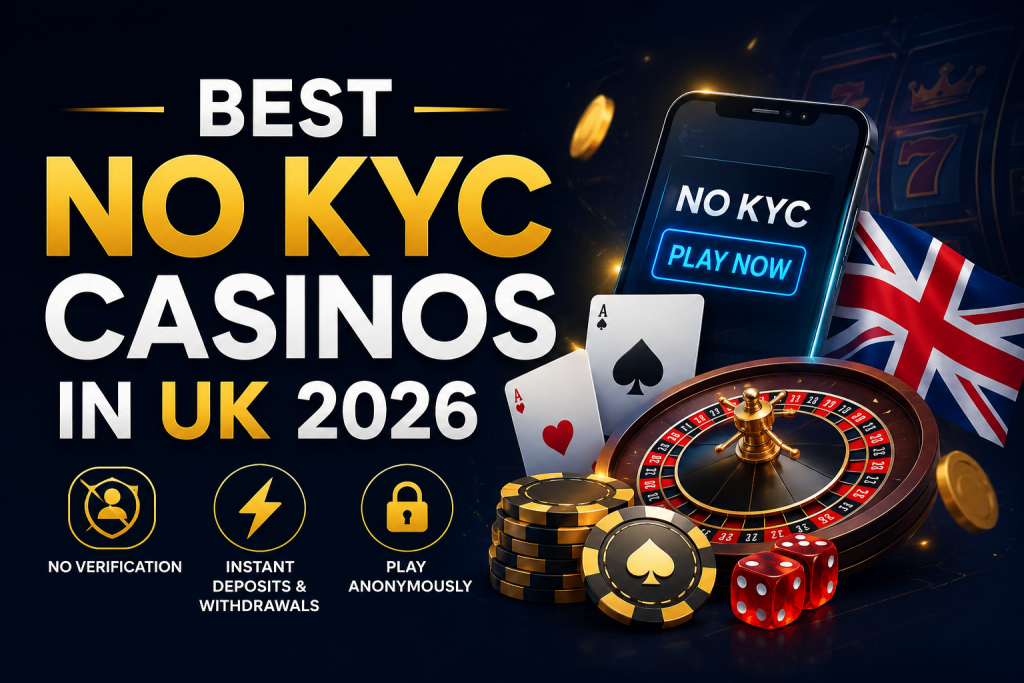 The Best No KYC Casinos in the UK in 2026